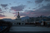 Sunset in the central Tianshan
